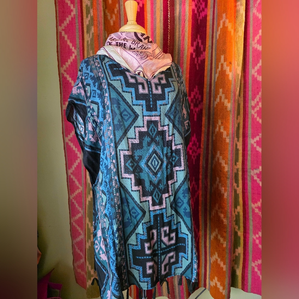 Double D Ranch Poncho S/M